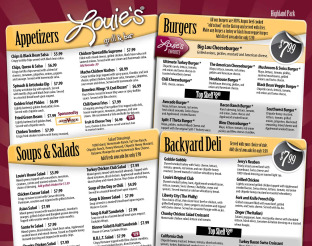 View Louie's Grill & Bar Menu